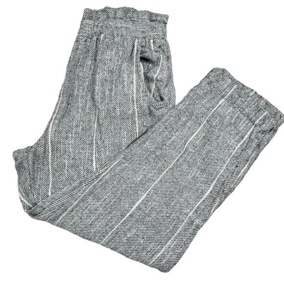 Free People Wild Coast Woven Crop Pants. High Waisted. Size 2. (No Belt) - Picture 5 of 12